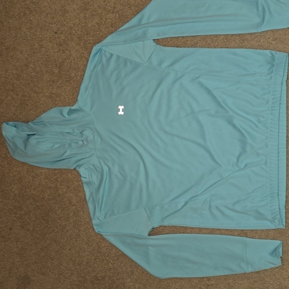 Under Armour Small Long Sleeve Shirt With Hood - Picture 1 of 2